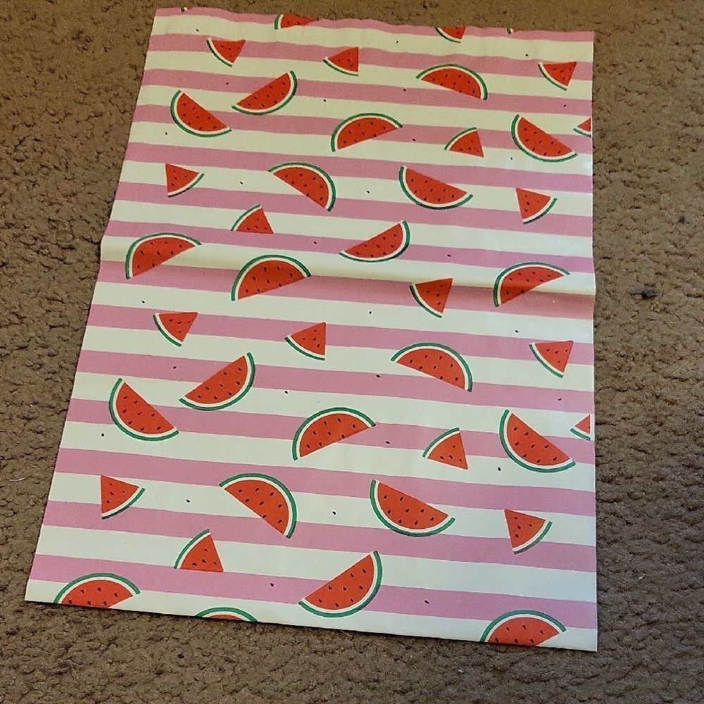Watermelon Print Poly Mailers - Picture 3 of 4